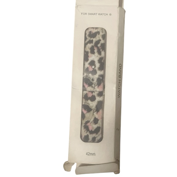 LEOPARD SMART WATCH BAND - New in damaged box  📦 pictured - Picture 8 of 8